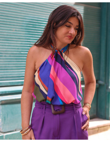 Molde de blusa e vestido Pareô - Clématisse Pattern