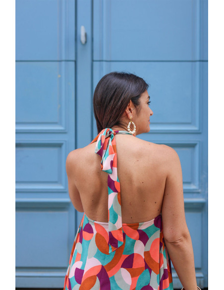 Molde de blusa e vestido Pareô - Clématisse Pattern