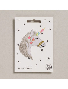 Patch termocolante - Cabeça de unicórnio