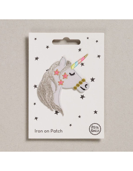 Patch termocolante - Cabeça de unicórnio