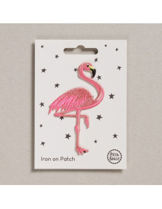 Patches termocolantes - Flamingo rosa