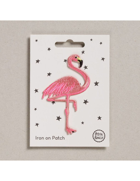 Patches termocolantes - Flamingo rosa