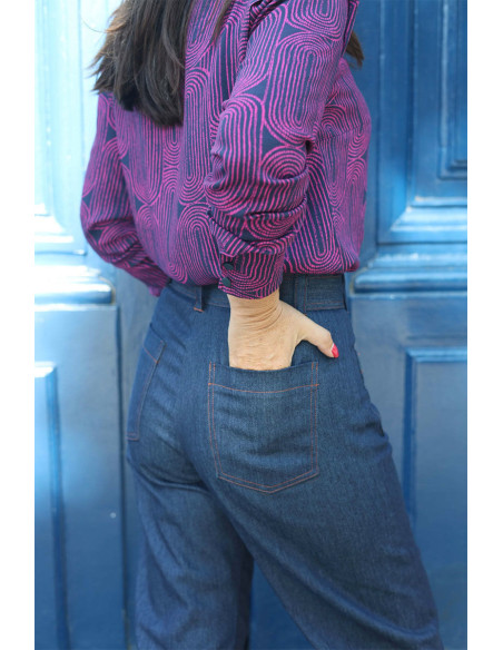Molde de calça Ziggy - Clématisse Pattern