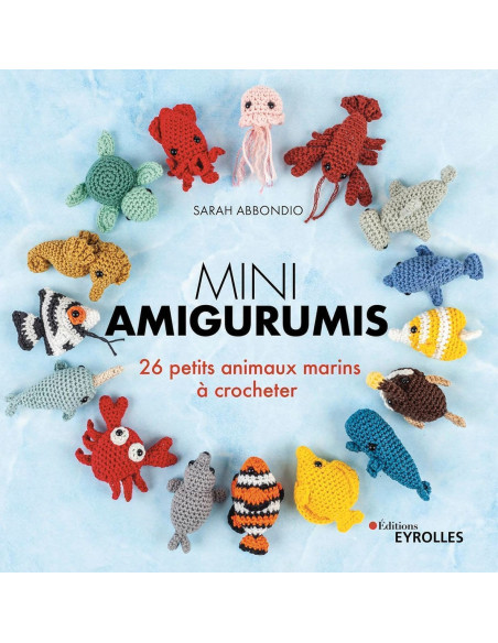 Livro mini amigurumis - Animais marinhos