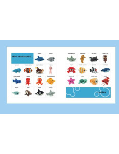 Livro mini amigurumis - Animais marinhos 2