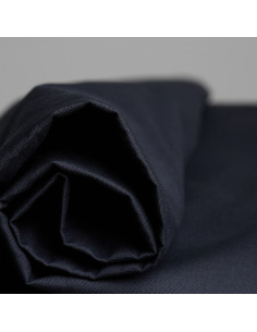 Tecido de algodão Oxford Deep Charcoal - Atelier Brunette