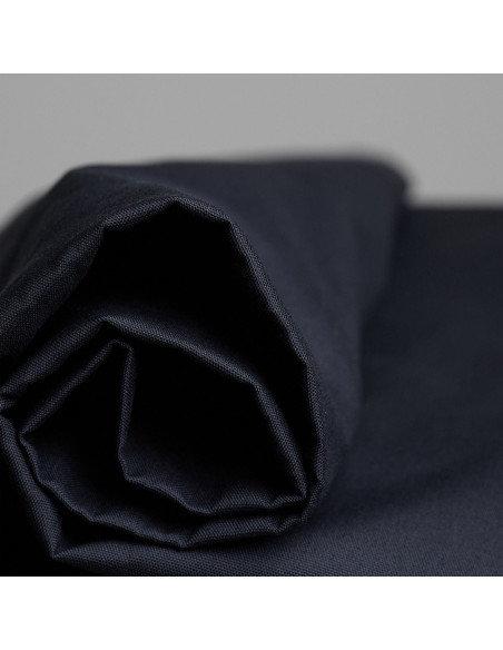 Tecido de algodão Oxford Deep Charcoal - Atelier Brunette