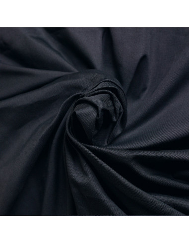 Tecido de algodão Oxford Deep Charcoal - Atelier Brunette