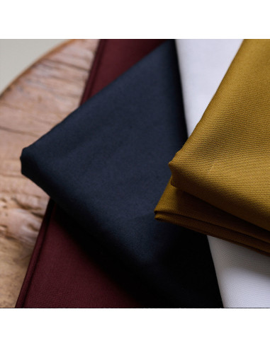 Tecido de algodão Oxford Deep Charcoal - Atelier Brunette