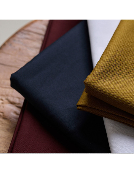 Tecido de algodão Oxford Deep Charcoal - Atelier Brunette
