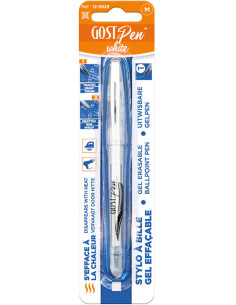 Caneta para tecido apagável a ferro tinta branca premium