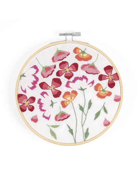Kit punch needle - Papoulas primaveris