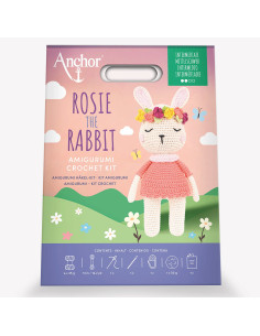 Kit amigurumi - Rosie o coelho