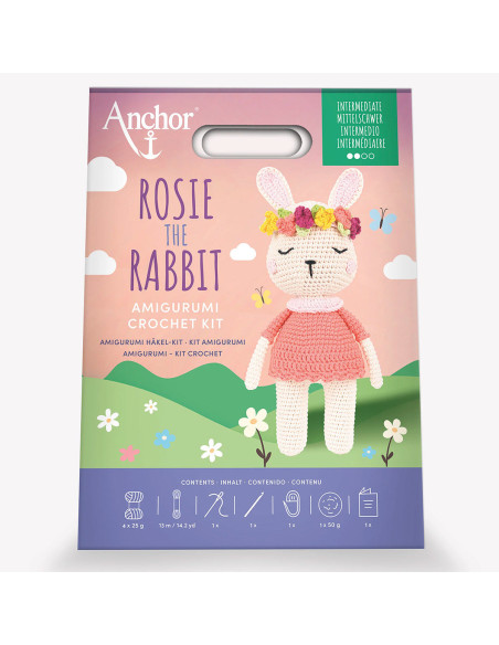 Kit amigurumi - Rosie o coelho