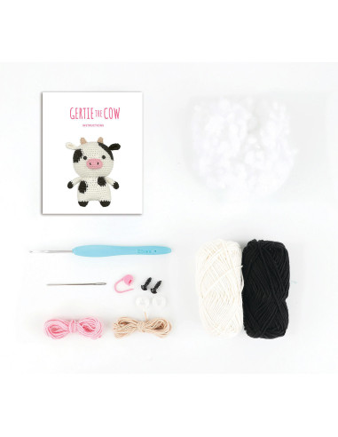 Kit amigurumi - Gertie a vaca