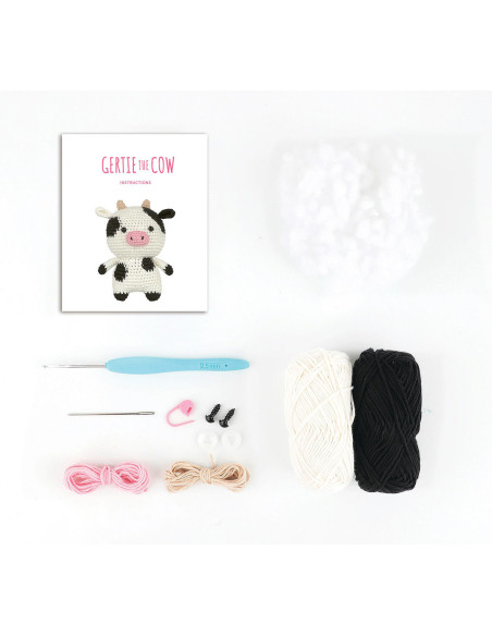 Kit amigurumi - Gertie a vaca