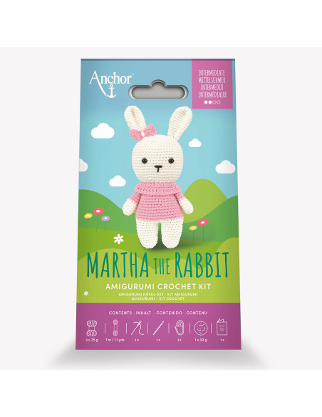 Kit amigurumi - Martha o coelho