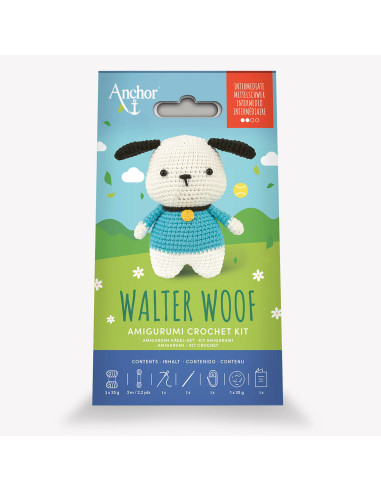Kit amigurumi - Walter o cão