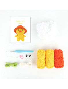 Kit amigurumi - Daphné o pato 2