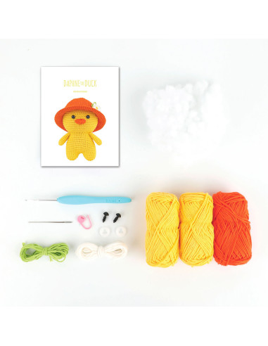 Kit amigurumi - Daphné o pato