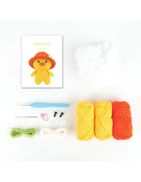 Kit amigurumi - Daphné o pato