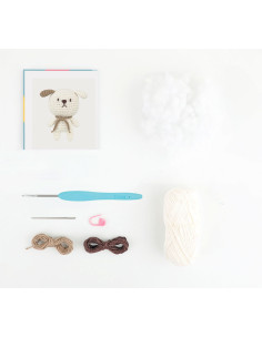 Kit amigurumi - Daniel o cão 2