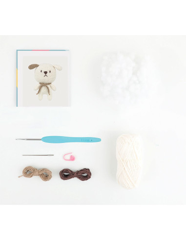 Kit amigurumi - Daniel o cão