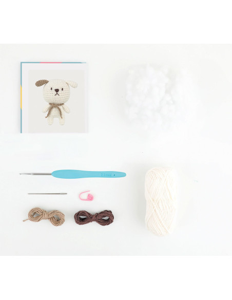 Kit amigurumi - Daniel o cão