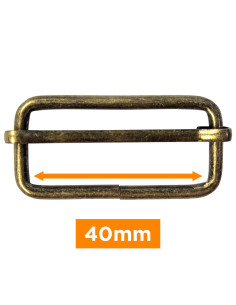 Fivela deslizante - Bronze 40 mm
