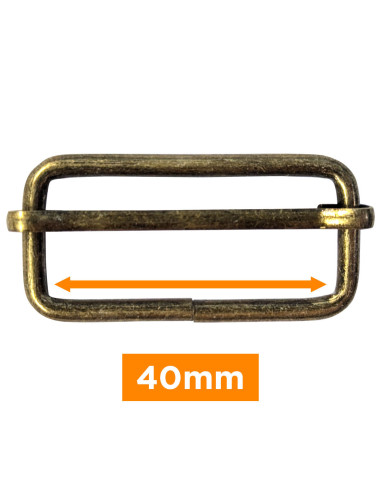 Fivela deslizante - Bronze 40 mm