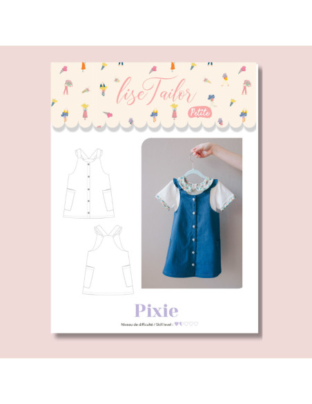 Molde de vestido - Pixie - Lise Tailor Petite