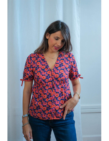 Molde de blusa - Florie - Lise Tailor