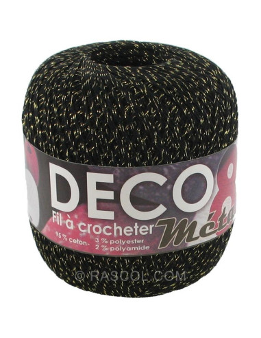Algodão déco 8 lurex