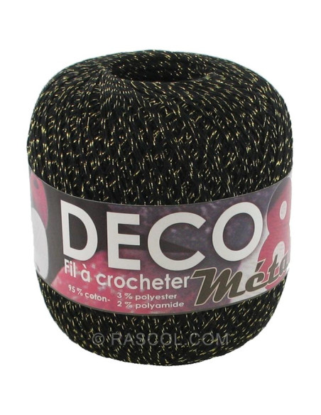 Algodão déco 8 lurex