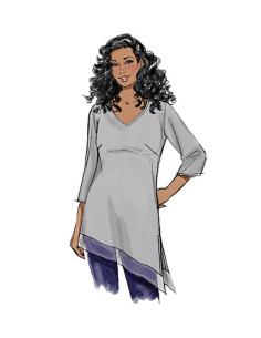 Molde de túnica - Butterick 6263 2