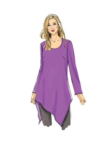 Molde de túnica - Butterick 6263