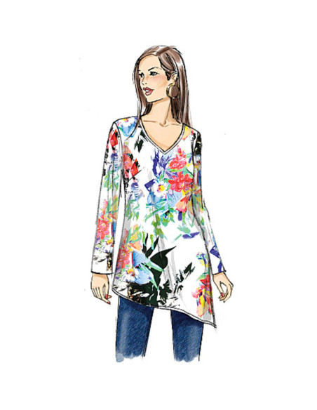Molde de túnica - Butterick 6263