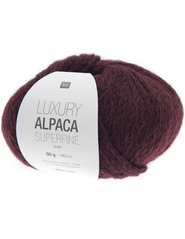 Lã Luxury Alpaca Superfine Aran Rico Design