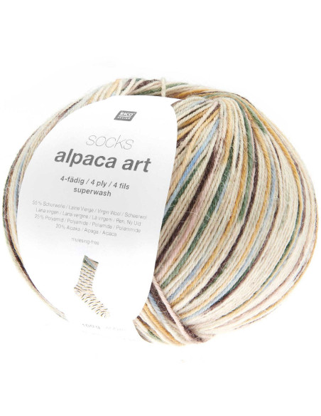 Lã para meias Socks Alpaca Art