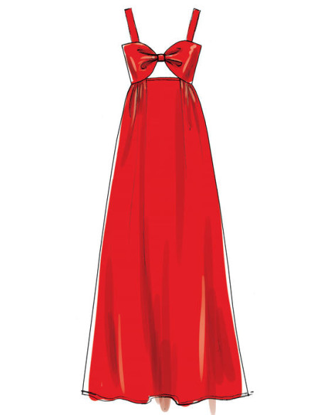 Molde de vestidos e macacão - McCall's 7789