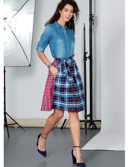 Molde de saias - McCall's 7981