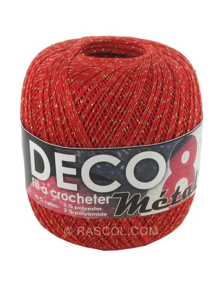 Algodão déco 8 lurex