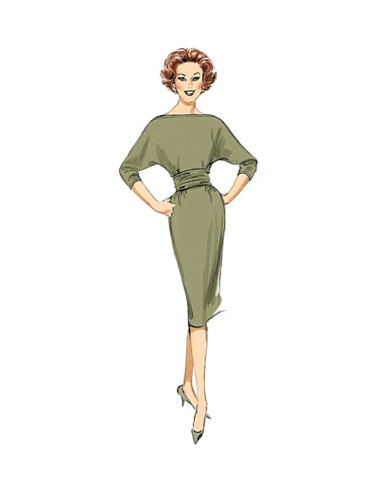 Molde de vestido - Butterick 6242