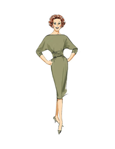 Molde de vestido - Butterick 6242
