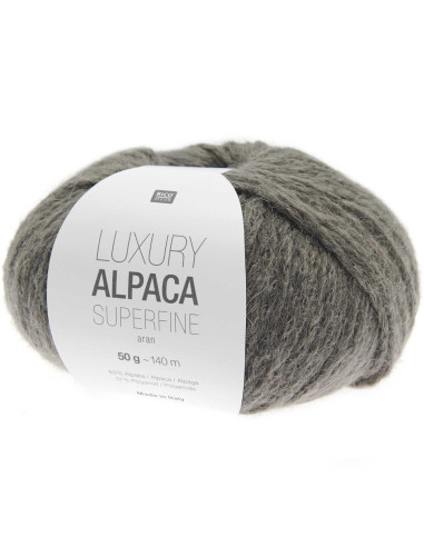 Lã Luxury Alpaca Superfine Aran Rico Design