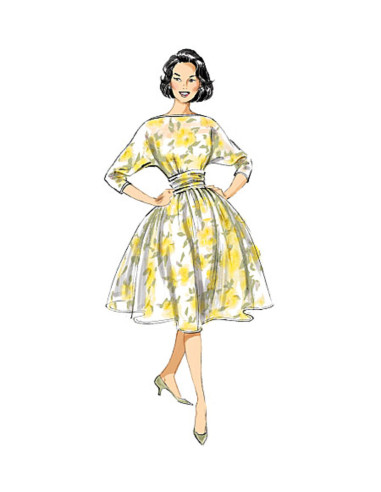 Molde de vestido - Butterick 6242