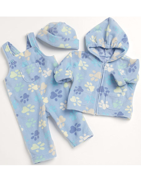 Molde de casaco, macacão, calças, ninho de anjo e chapéu - Butterick 6238