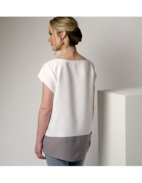 Molde de blusa - Butterick 6214