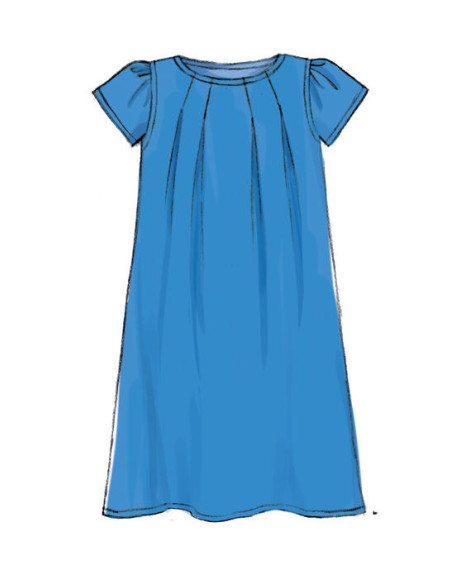 Padrão de blusas, vestidos e collants - McCall's 7709