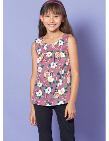 Padrão de blusas, vestidos e collants - McCall's 7709